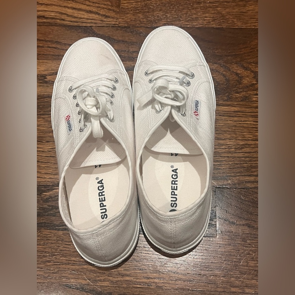 EUC Superga 2750 Cotu Classic Sneakers - White - Picture 4 of 7